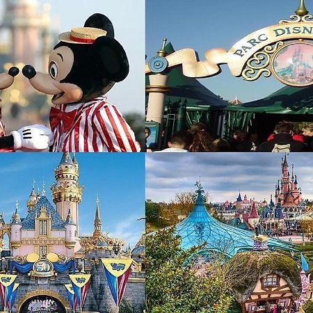 Disney Apart,3 Mn From Disney, 4Bedrooms, Double Free, Secured Parking,105 M2 Chessy  Esterno foto
